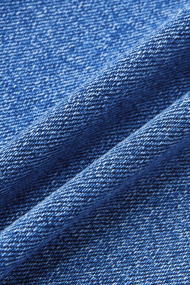 Vaqueros rectos de cintura media y lavados