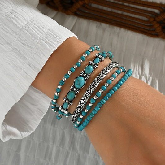 Pulsera de cuentas estilo bohemio