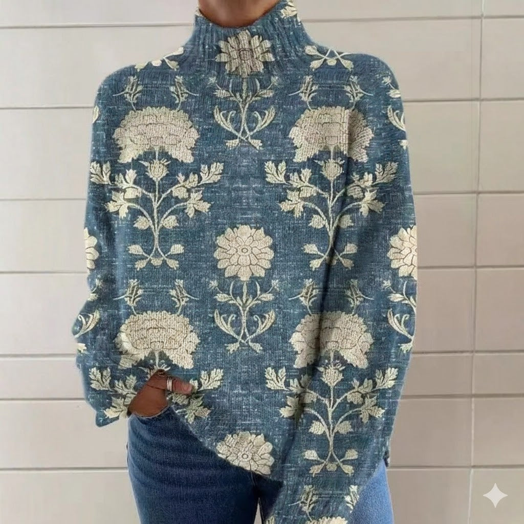 Top de punto cálido informal