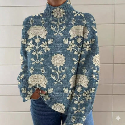 Top de punto cálido informal